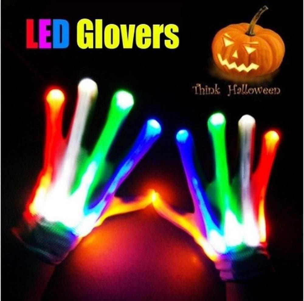 2pcs LED LED Light Halloween Christmas Party Gloves