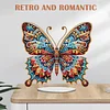 (US Only)Diamond Painting Desktop Decoration for Office Desktop Decor(Gorgeous Butterfly)