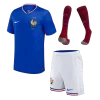 France Home Jerseys Full Kit EURO 2024