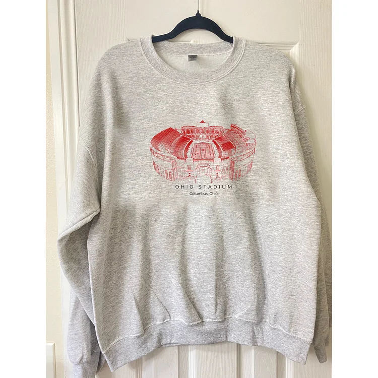 University of Ohio Stadium Unisex Crewneck Sweatshirt