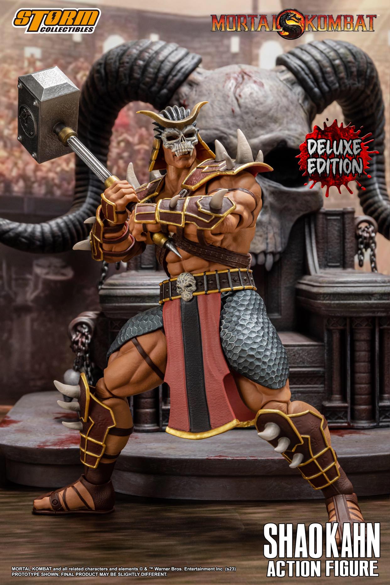 PRE-ORDER STORM COLLECTIBLES SHAO KAHN "DELUXE EDITION" ACTION FIGURE