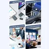AI Translation Voice Recorder USB Flash Drive Voice To Text AI Voice Recorder Rechargeable Multi-Functional Transcriber for Learning Travel Businesses Lecture