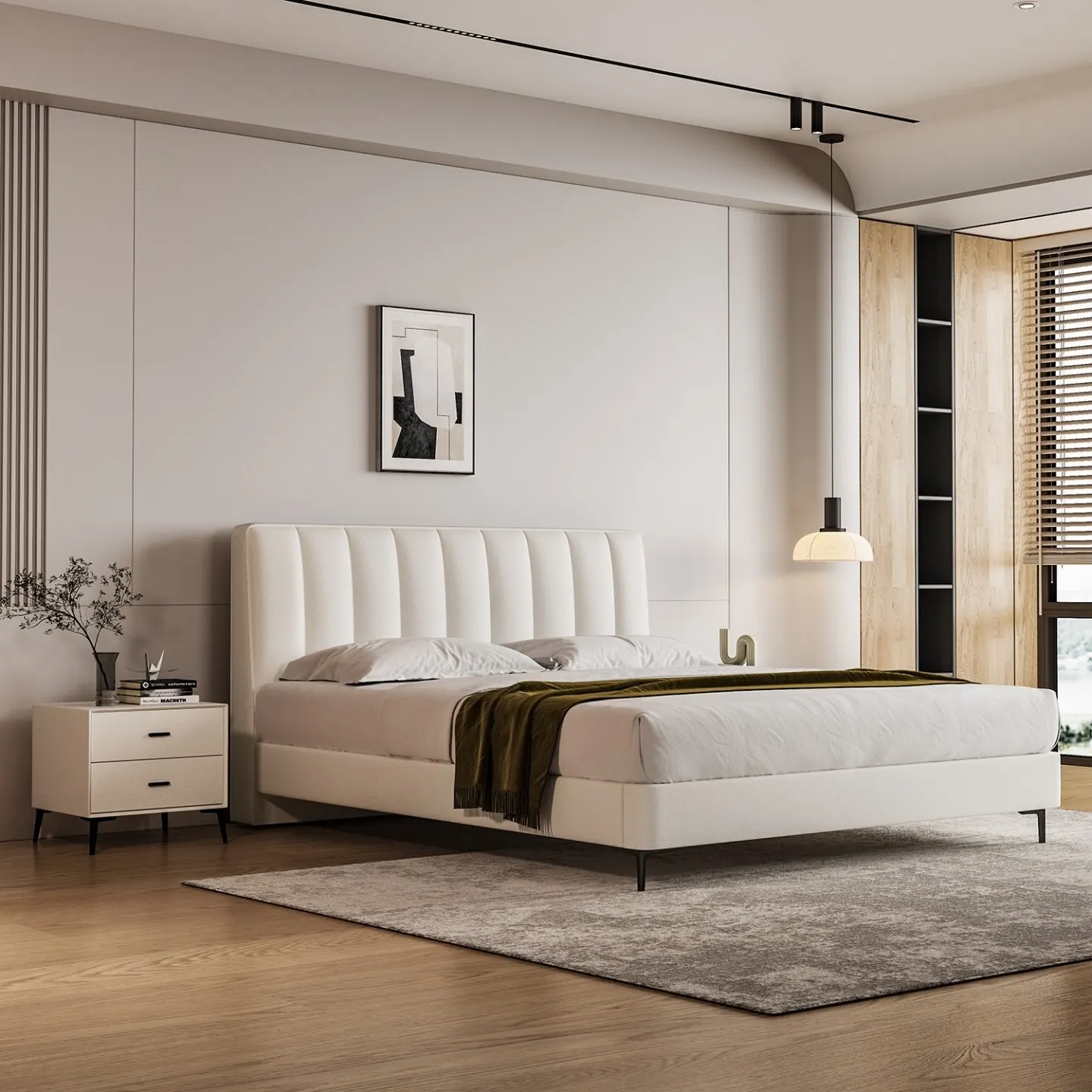 Upholstered Bed 229233
