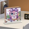 Acrylic Owl DIY Diamond Painting Napkin Rack Decor for Home Office Decor