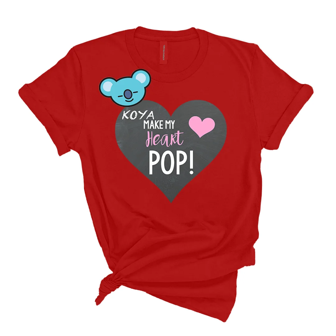 Koya Make My Heart Pop T-Shirt, Hoodies