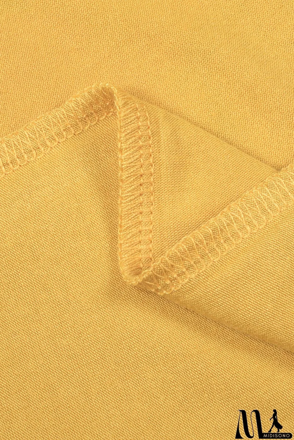 MidiSono - Women Yellow Mamacita with Cactus Casual Short Sleeve Tee