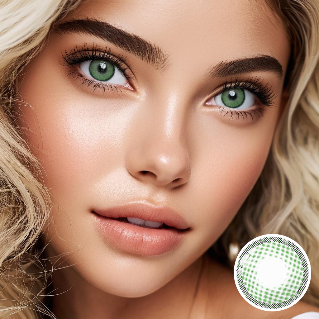 Hidrocharme VERDE GREEN Colored Contact Lenses