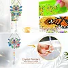 2pcs Dragonfly Diamond Painting Double-sided Crystal Window Suncatcher Craft Set Birthday Gifts Home Garden Decor Hanging Kit