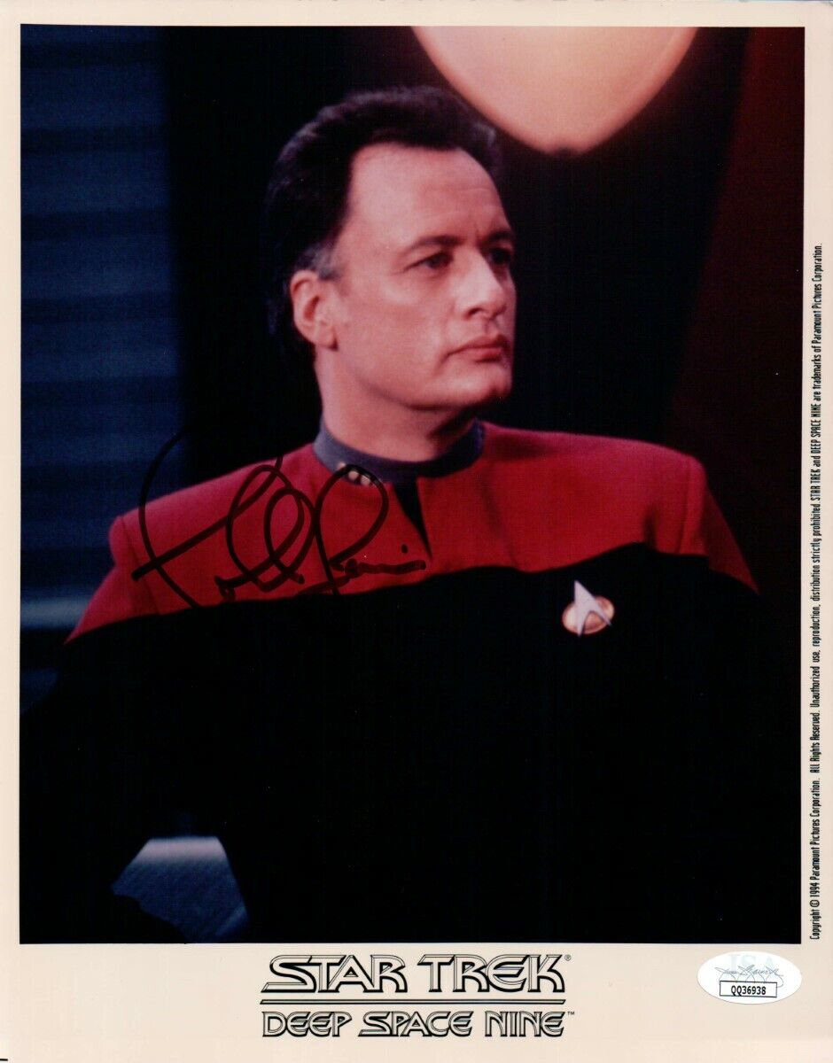 John de Lancie Signed Autographed 8X10 Photo Poster painting Star Trek DS9 Q JSA QQ36938