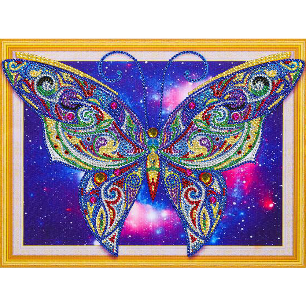 

Butterfly - Special Shaped Diamond Painting - 40*30CM, 501 Original