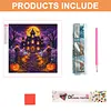 Halloween Haunted Mansion Full Square Halloween Diamond Painting DIY Kit Canvas