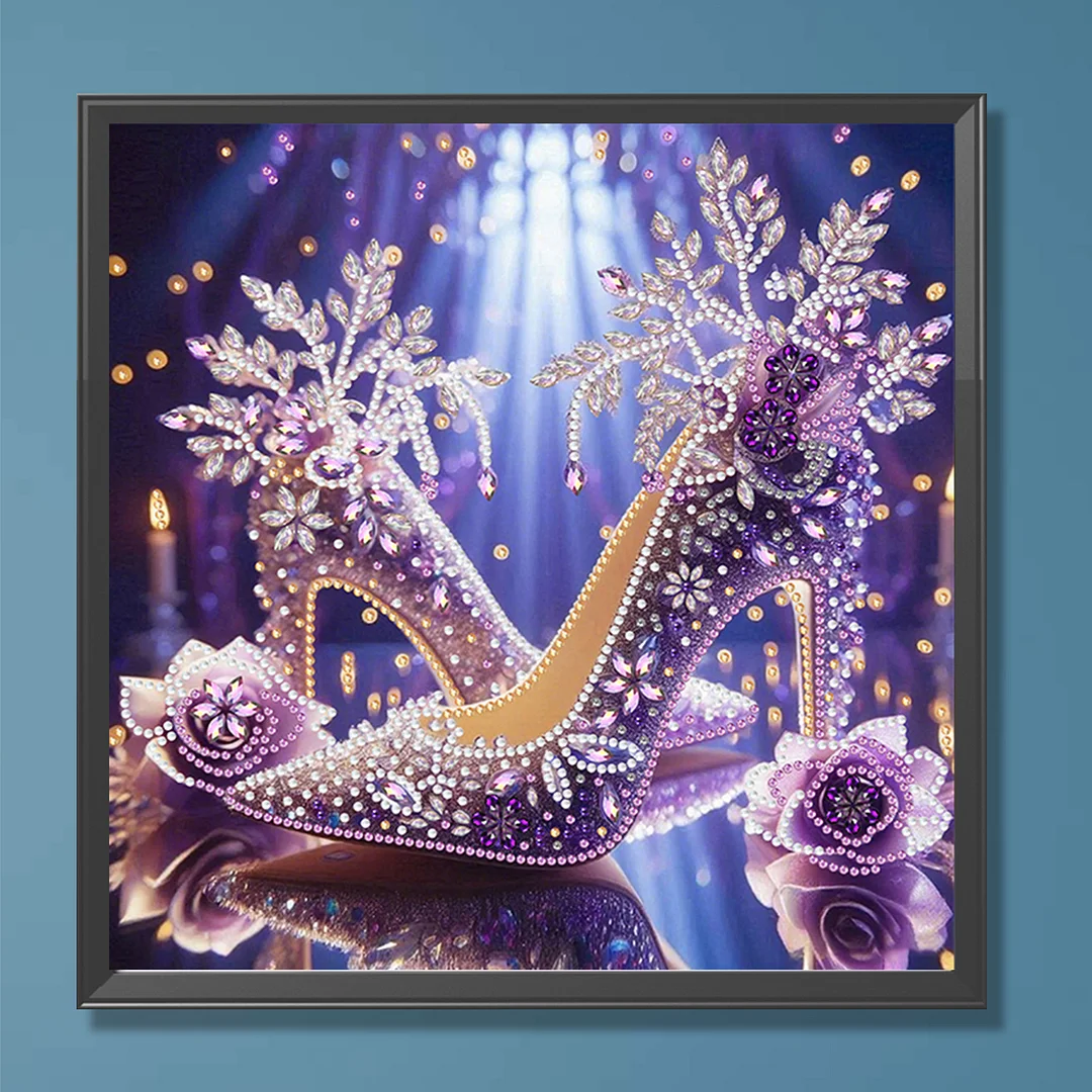 Dream High Heel - Diamond Painting - Partial Special Shaped Drill(Canvas|30*30cm)