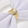 Golden Olive Leaf Catering Napkin Ring