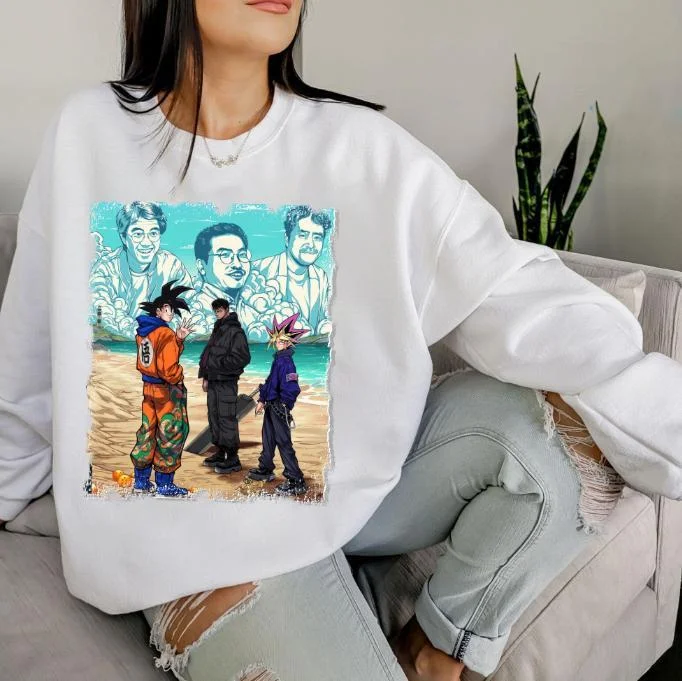 Rip Anime Actor Dragon Ball Z  Anime Printed Women's Sweatshirt