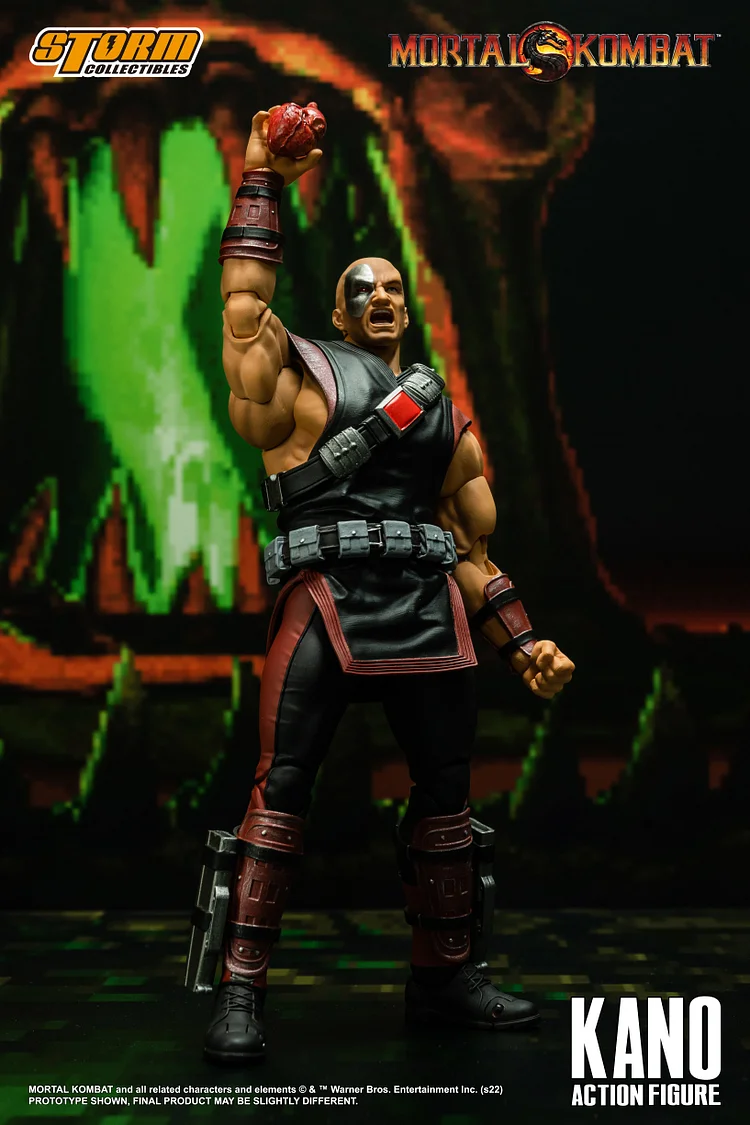 STORM COLLECTIBLES Mortal Kombat Kano 1/12 Scale Action Figure