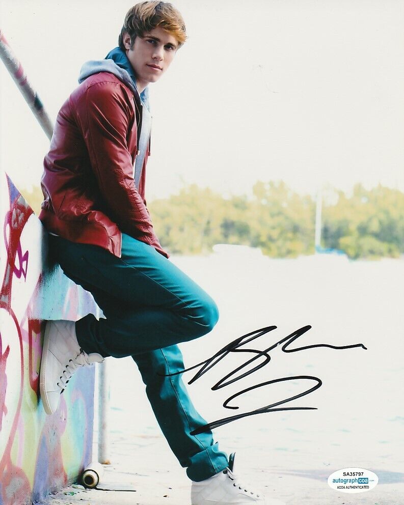 HOT BLAKE JENNER SIGNED 8x10 Photo Poster painting #2 GLEE PROJECT WHAT/IF BILLY BOY ACOA COA