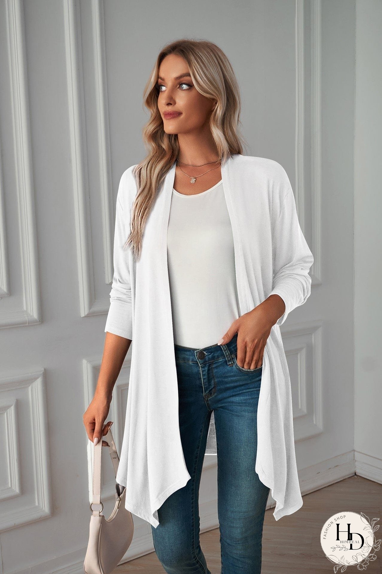 Warm Plaid Shirt Jacket for Fall