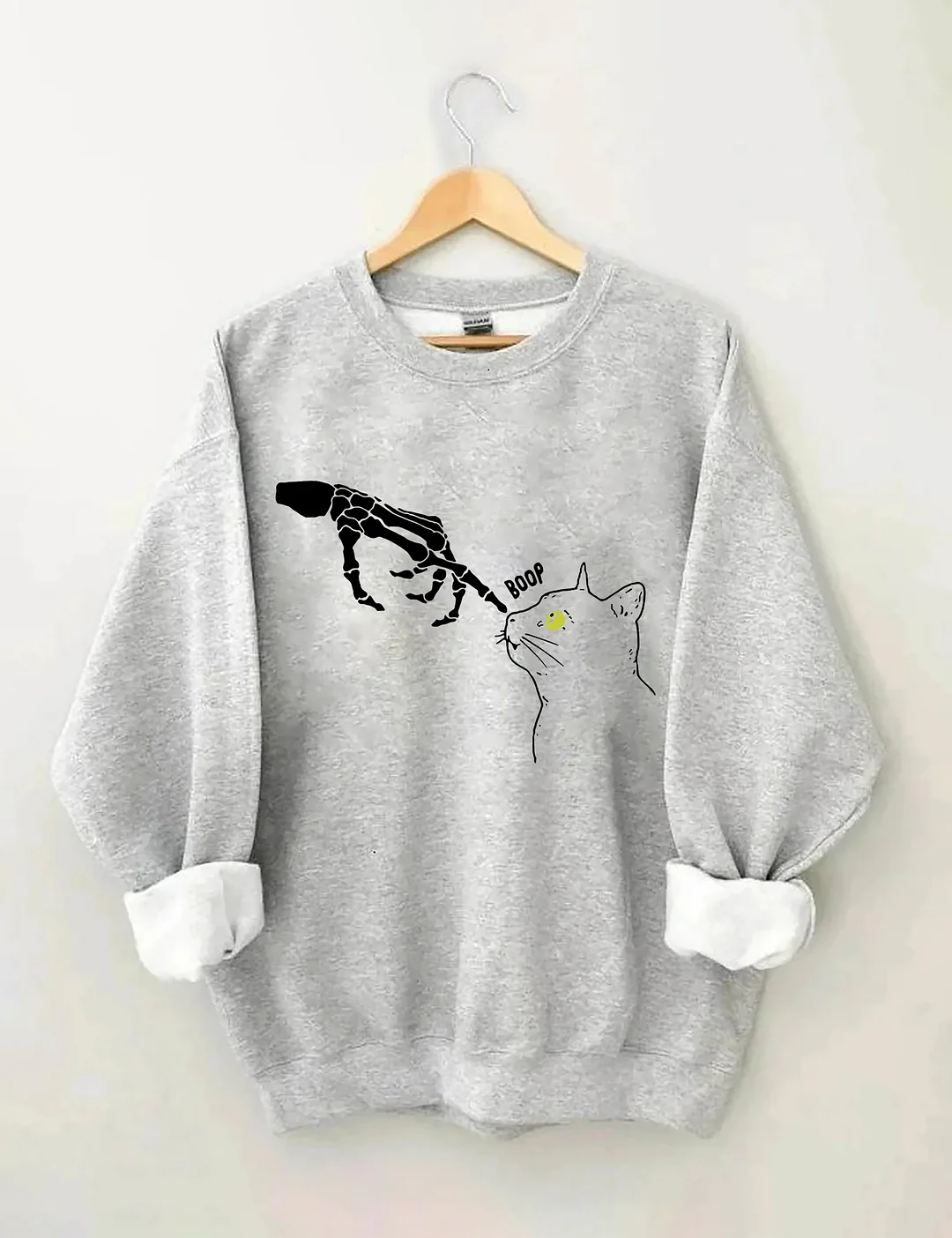 Skeleton Cat Sweatshirt