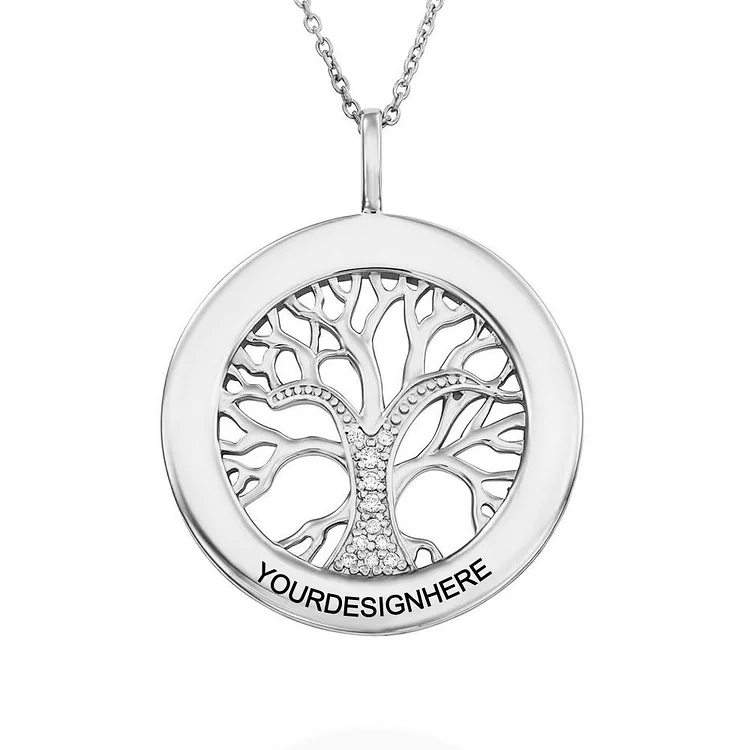 Personalized Design Life Tree Necklace