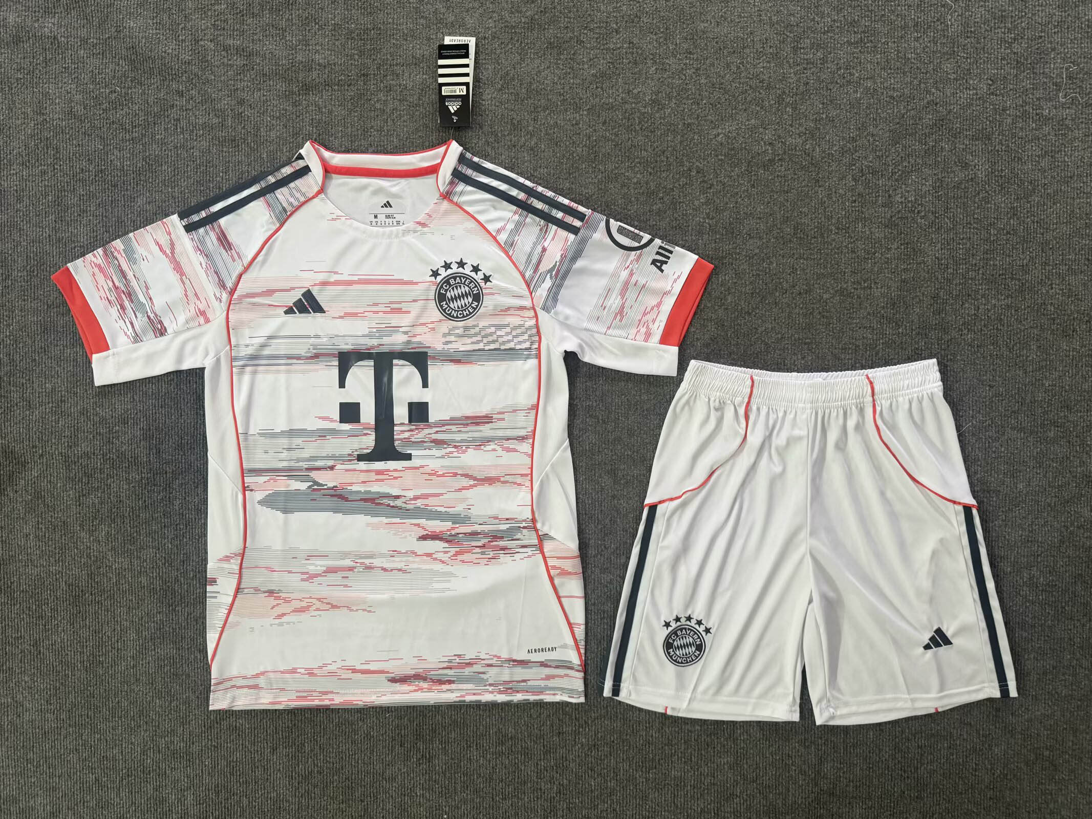 2025-2026 KIDS FC Bayern Munich Away Football Shirt 1:1 Thai Quality- Maxi Kit