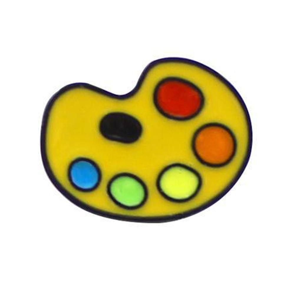 

Palette Pigment Painting Brooches Badges Art Student Backpack Jewelry Gift, Style 3, 501 Original