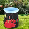 Yuecoom Bucket Tool Bag Organizer Multipurpose 42 Pockets 5 Gallon Garden Bucket Bag Organizer Gardening Tools Holder Bucket Caddy