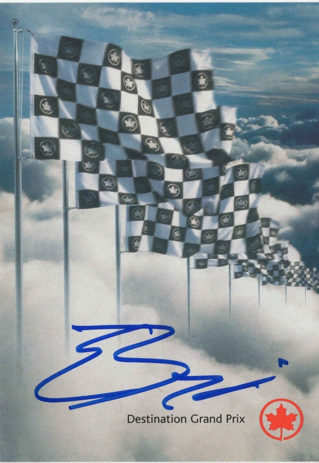 ENRIQUE BERNOLDI SIGNED AUTOGRAPHED F1 FORMULA ONE RACING POSTCARD PROOF