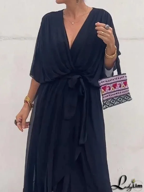 Luxurious and Breezy Dress