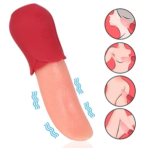 Miya Rose Tongue Vibrator with Licking and Vibration Functions