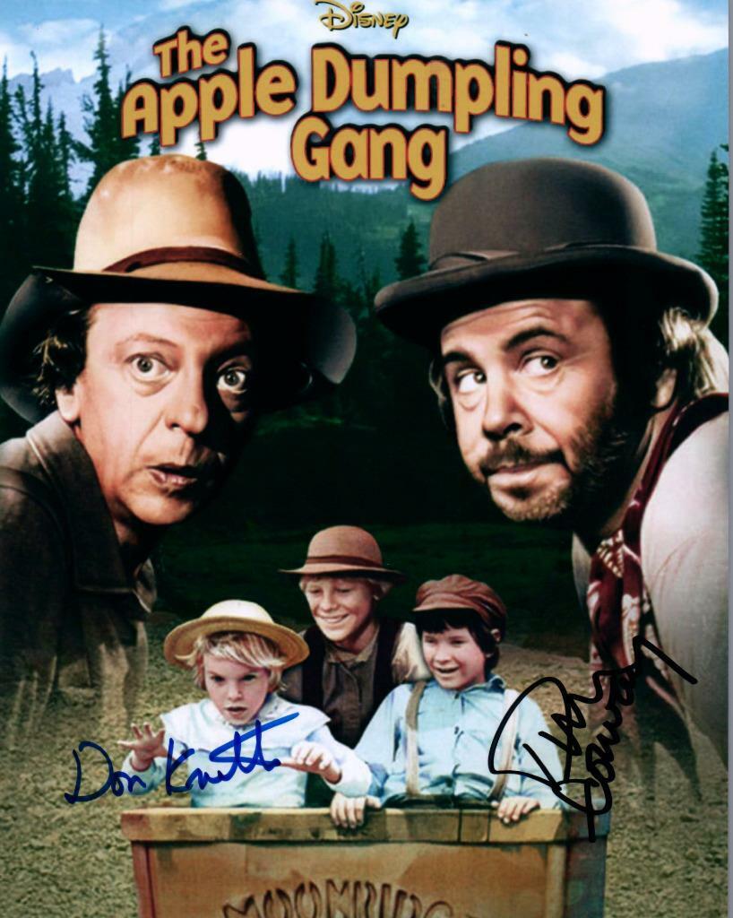 Don Knotts and Tim Conway 8x10 Signed Autographed Photo Poster painting Picture with COA