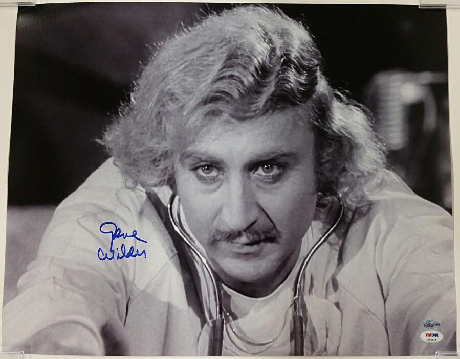 GENE WILDER Signed YOUNG FRANKENSTEIN 16x20 Photo Poster painting #1 Autograph w/ PSA/DNA COA