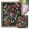 (Multi-Style) Horror Movie Character - 11CT Stamped Cross Stitch 40*50cm