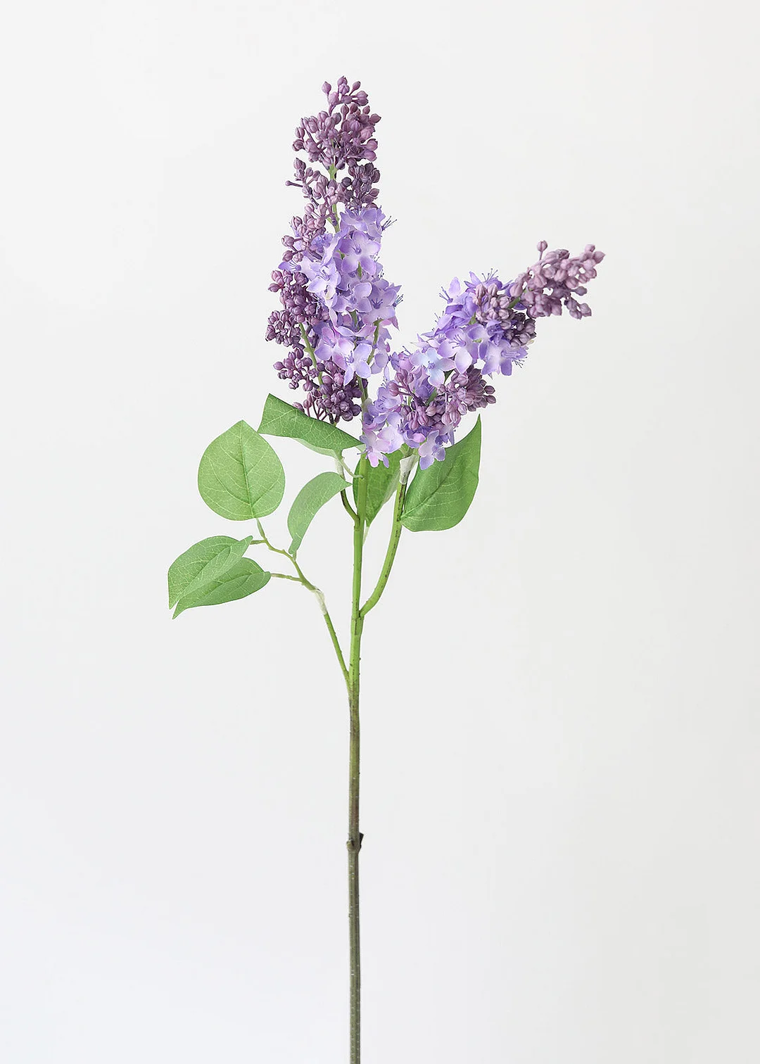 Purple Artificial Lilac Flower Branch - 34.5"