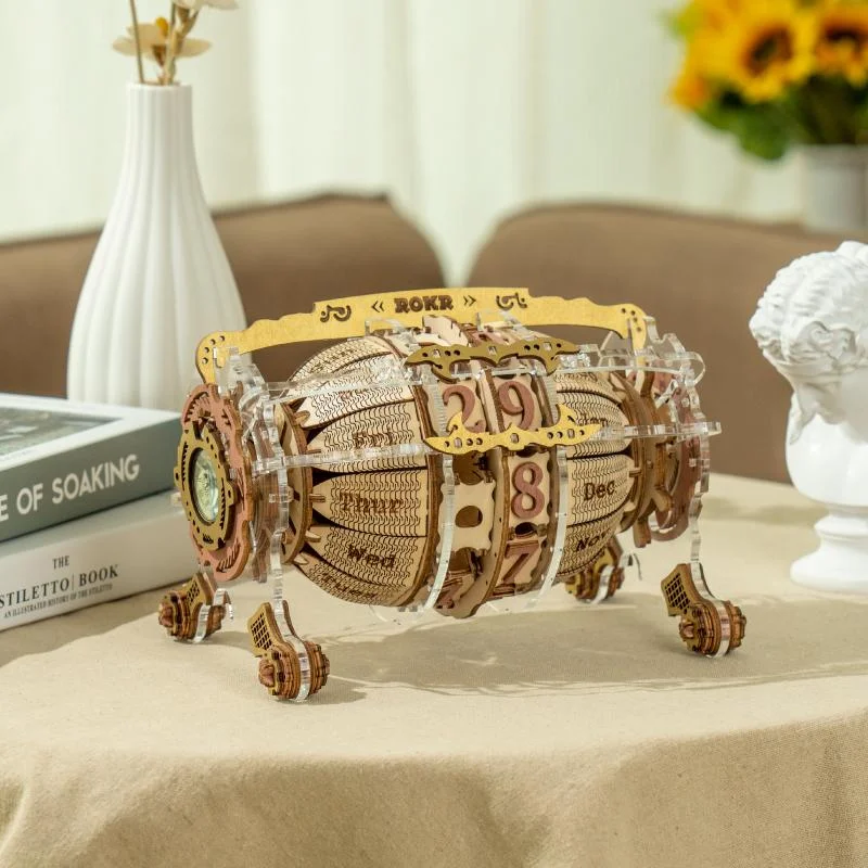 LC801 Time Engine Calendar DIY Desk Clock & Calendar、shopify、sdecorshop