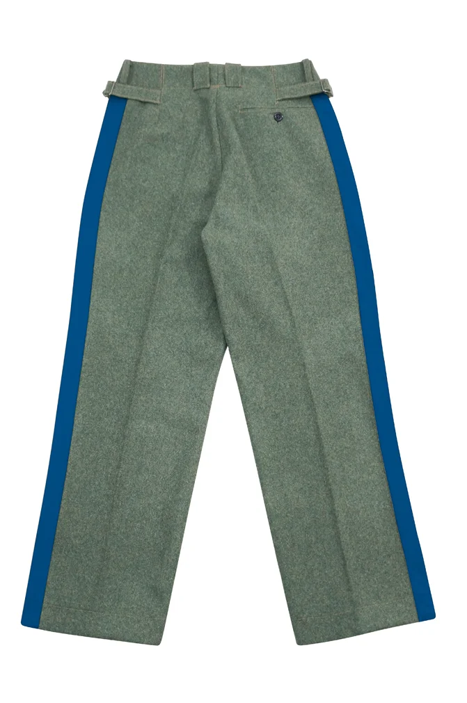   Kriegsmarine German Coastal General Field Grey Wool Straight Trousers German-Uniform