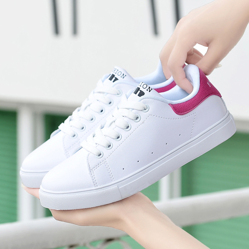 Mature Women White Sneakers