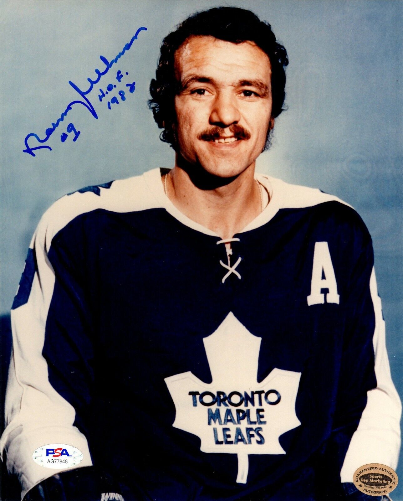 Norm Ullman autographed signed inscribed 8x10 Photo Poster painting NHL Toronto Maple Leaf PSA