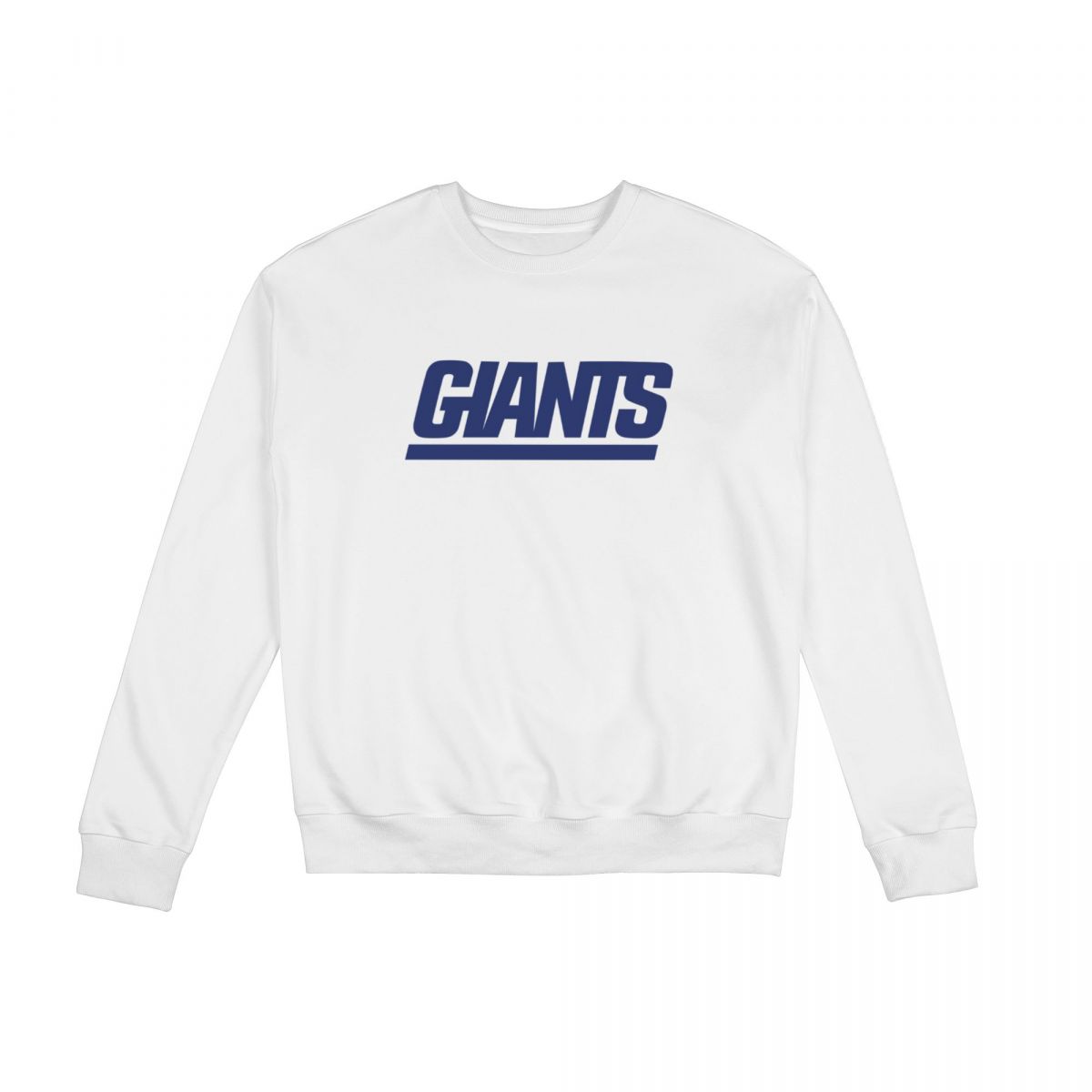 New York Giants Wordmark Unisex Round Neck Sweatshirt