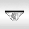 Men's Sexy Low-Rise Ice Silk Breathable Satin Briefs