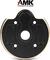 AMK 1/10 Capra Brass Counter Weight Axle Housing Black Coating for Axial Capra RC Crawler 1/10 SCX10 III Capra Unlimited Trail Buggy UTB10 RTR 1.9 4WS Upgrade Part (E- 3-in-1 Capra Brass Part)