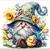 Luxury AB Velvet Diamond Painting Kit - Gnome Easter