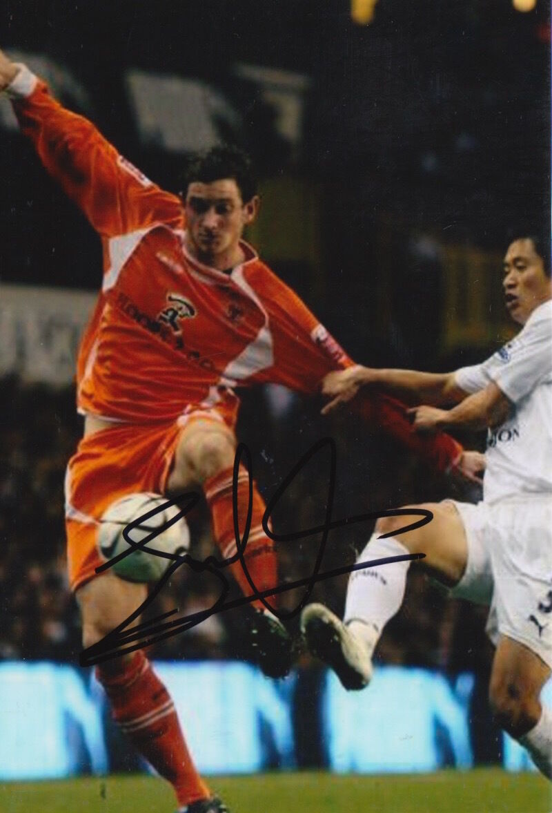 BLACKPOOL HAND SIGNED SCOTT VERNON 6X4 Photo Poster painting 1.