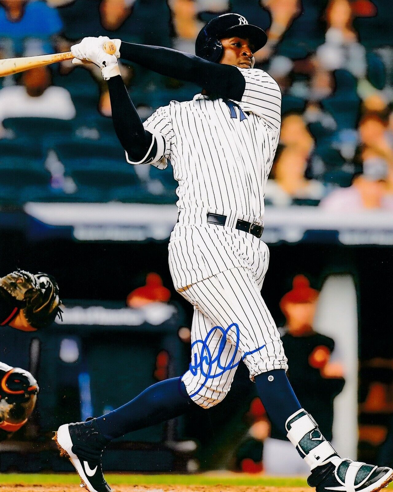 DIDI GREGORIUS NEW YORK YANKEES ACTION SIGNED 8x10