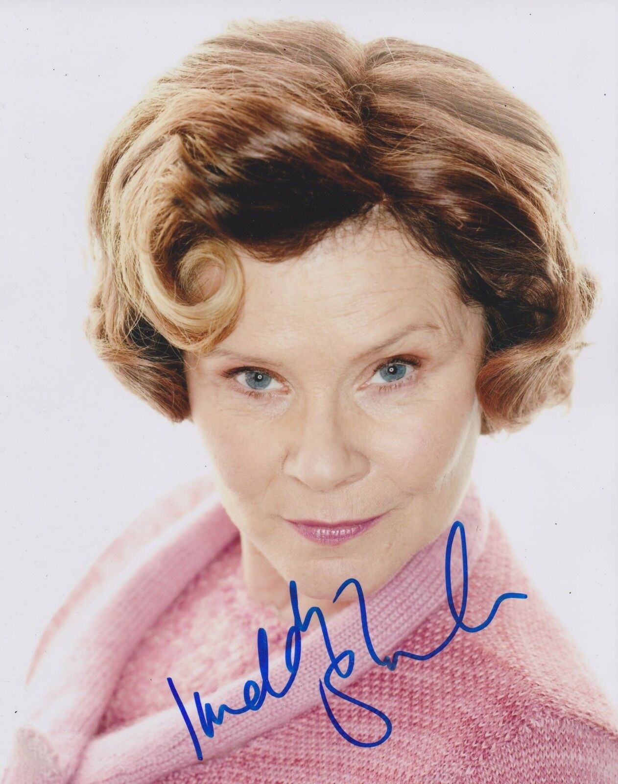 Imelda Staunton Signed Harry Potter 10x8 Photo Poster painting AFTAL