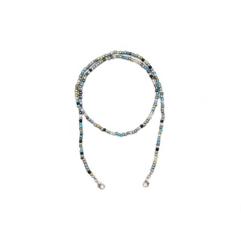 Casual Minimalist Geometric Crystal Unisex Glasses Chain