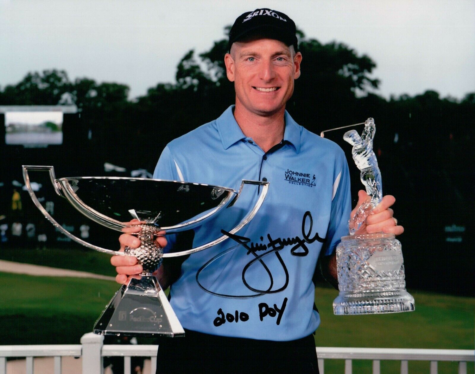 Jim Furyk Signed Autographed 8X10 Photo Poster painting PGA Golfer 2010 Player of Year