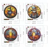 4Pack Halloween-Full Round Diamond Painting(30x30cm)