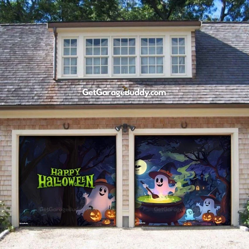 GarageBuddy Halloween Garage Door Covers