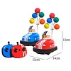 2-pack children's remote control car new product children's double remote control battle bumper car parent-child interactive kart drift collision ejection remote control toy car