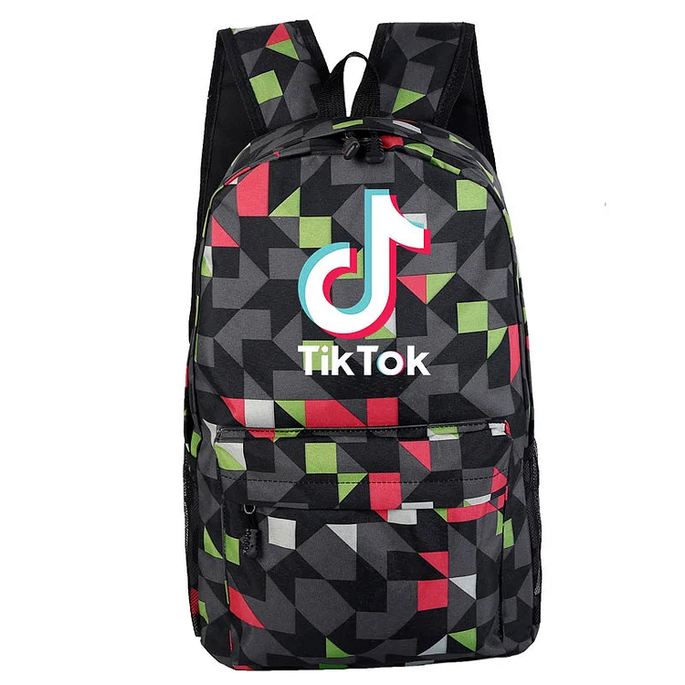 Mayoulove Fashion Tik Tok Backpacks for Girls School bag  Women Daily Daypack-Mayoulove